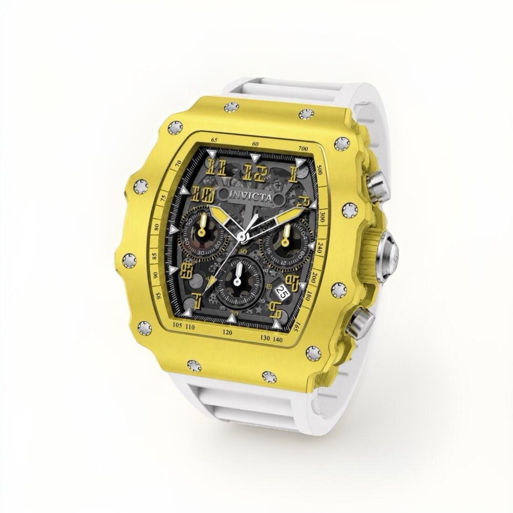 69740 - Invicta Racing - 2026 Race Miami Special Edition Men's Watch 43mm, White